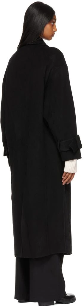 Loulou Studio Black Boras Coat 3