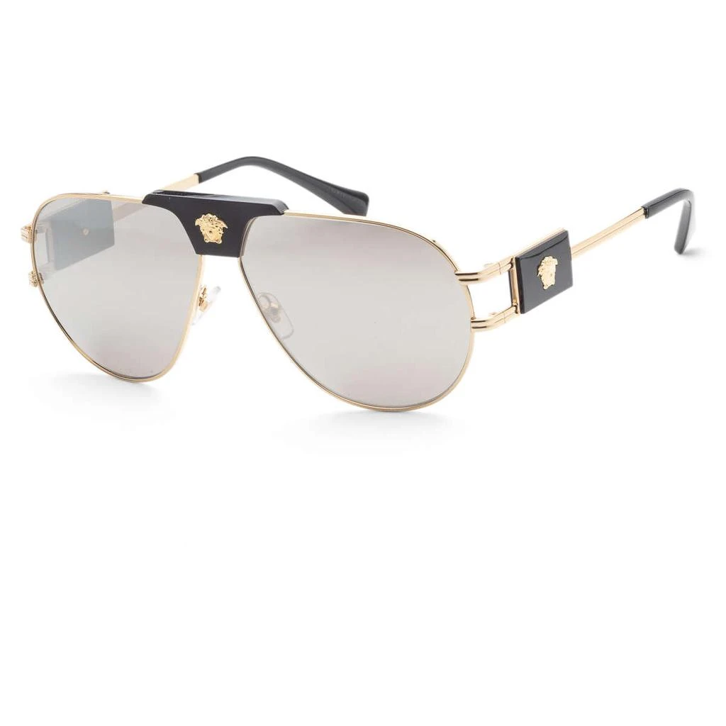 Versace Versace Men's Gold Aviator Sunglasses 1
