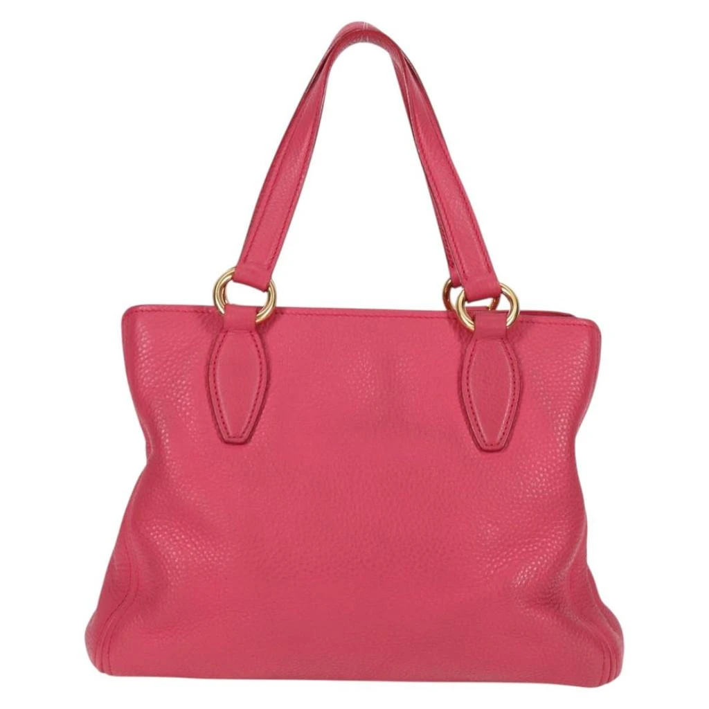 Miu Miu Vitello Leather Tote Bag (Pre-Owned) 2