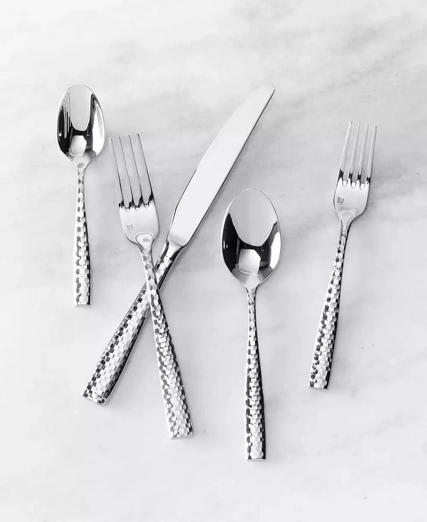 Fortessa Lucca Faceted 5pc Place Setting 2