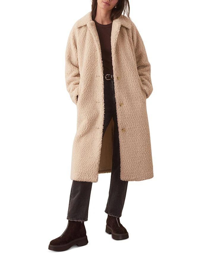 Marine Layer Sherpa Fleece Coat 1