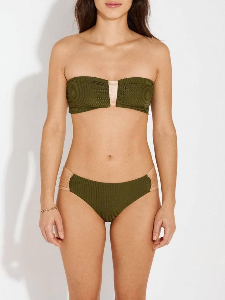 Albertine Haut De Maillot Marie - Kaki Folk