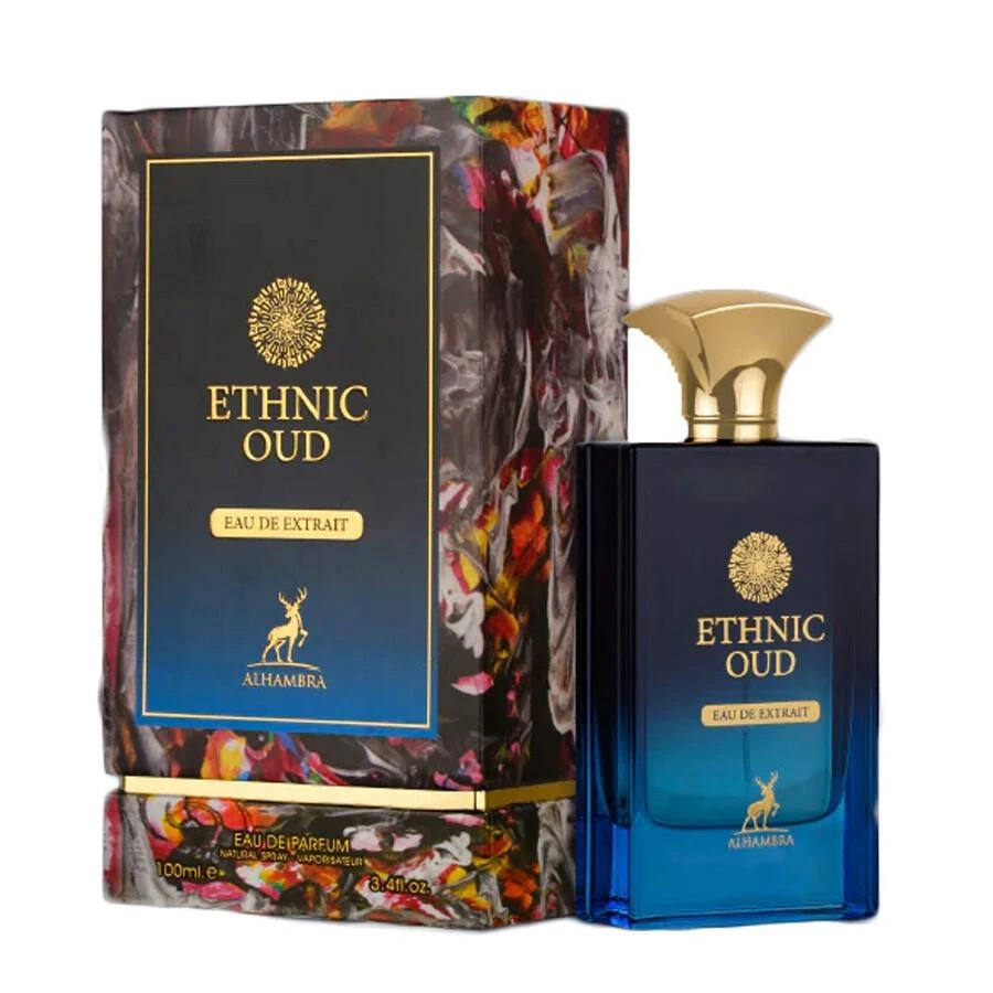 MAISON ALHAMBRA Men's Ethnic Oud EDP Spray 3.4 oz Fragrances 6291106484953 1