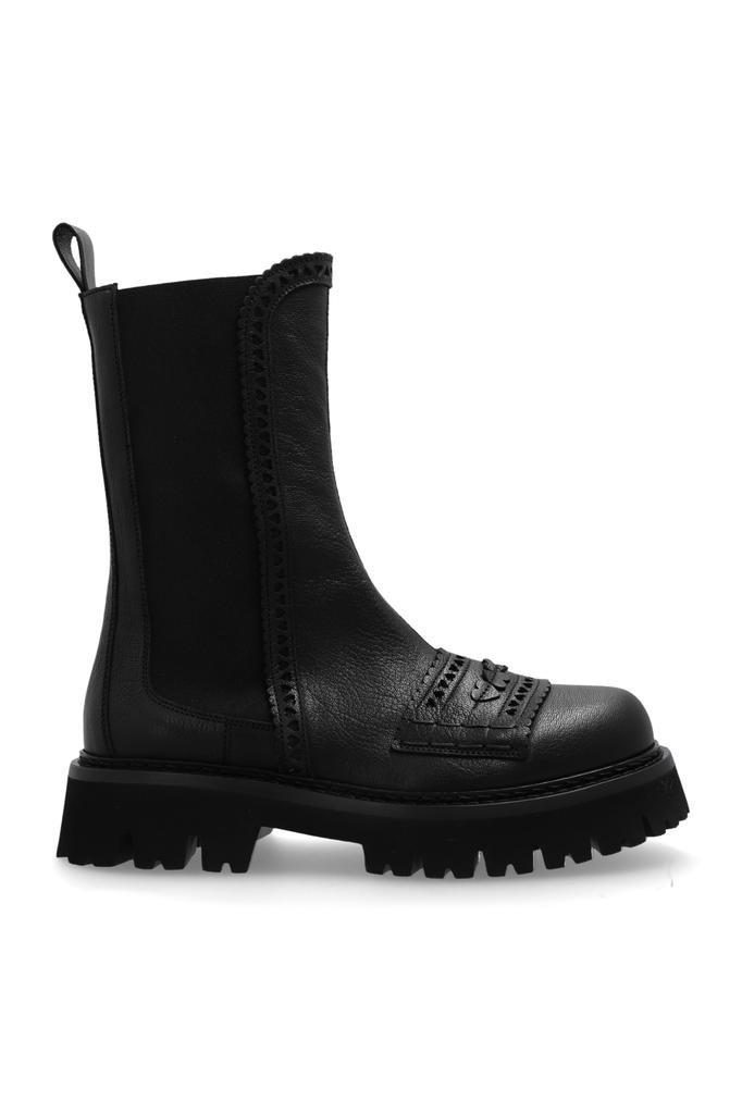 Moschino Leather ankle boots