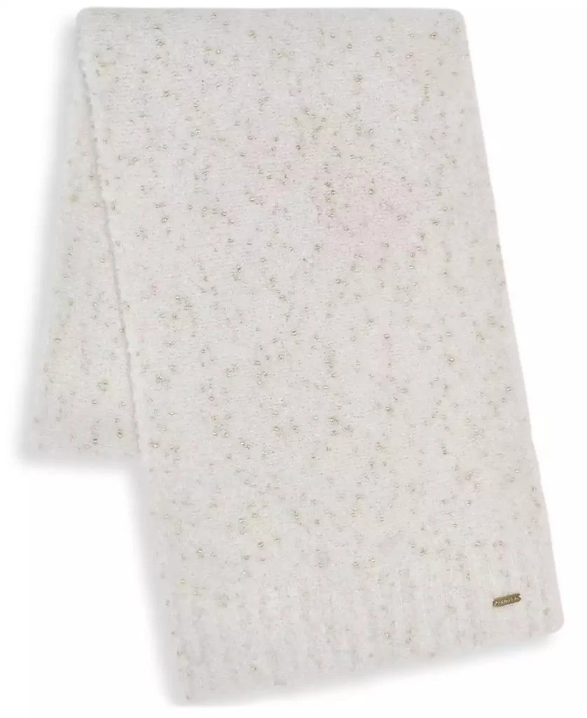 Calvin Klein Metallic Knit Scarf