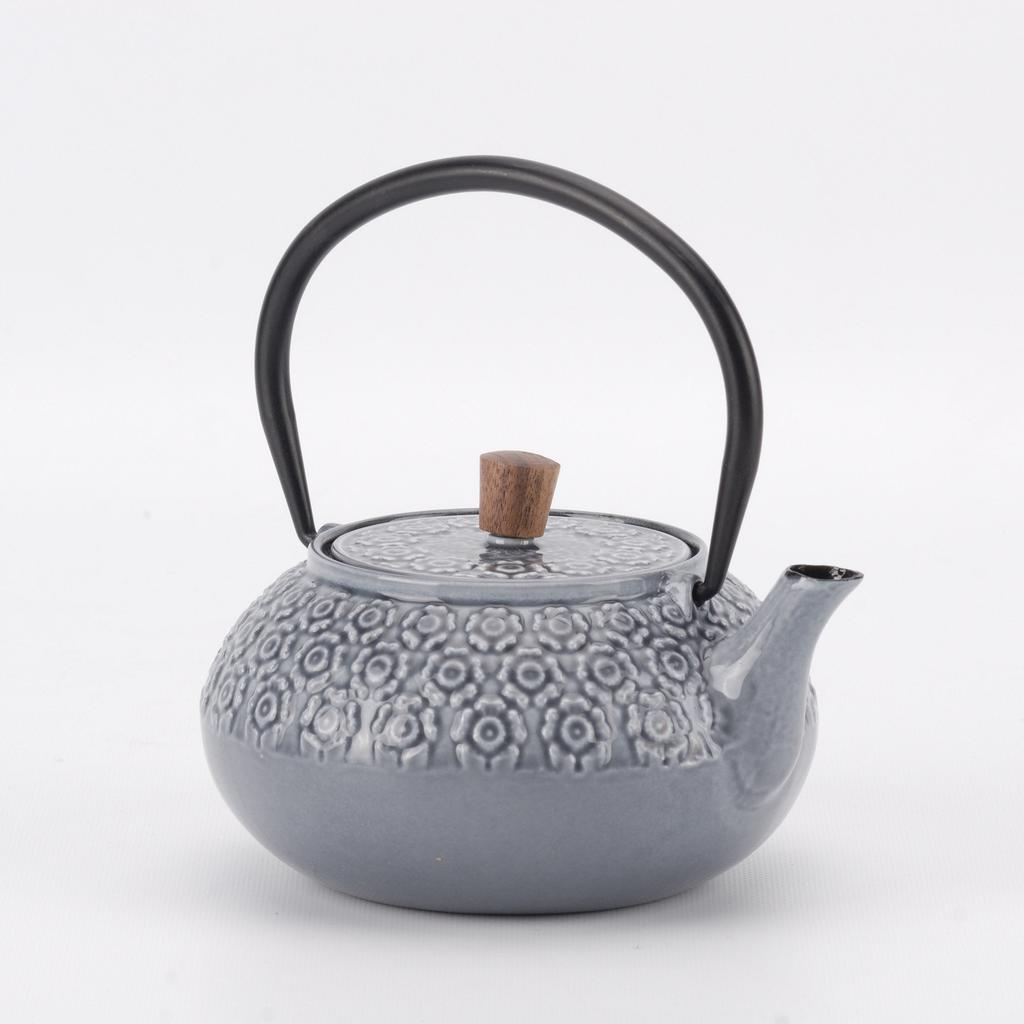 MNML Enameled Cast Iron Teapot - Sakura