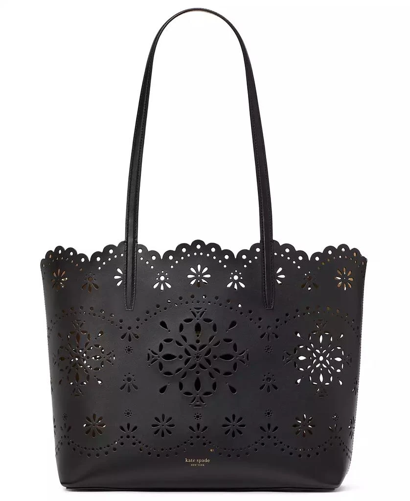 Kate Spade Do It All Perforated Leather Tote Bag 1