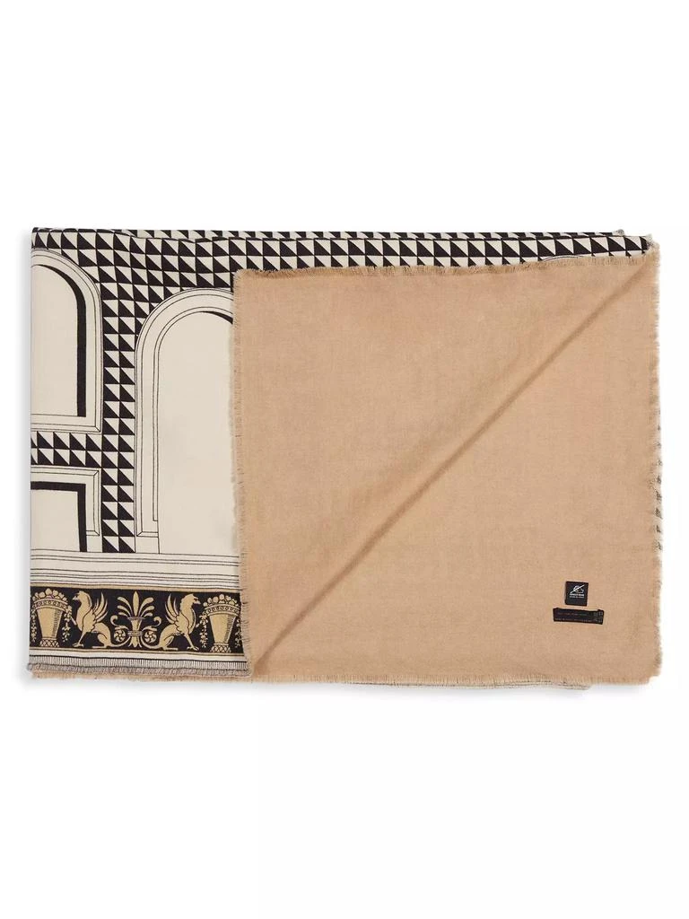 FORNASETTI Facciata Quattrocentesca Throw Blanket 3