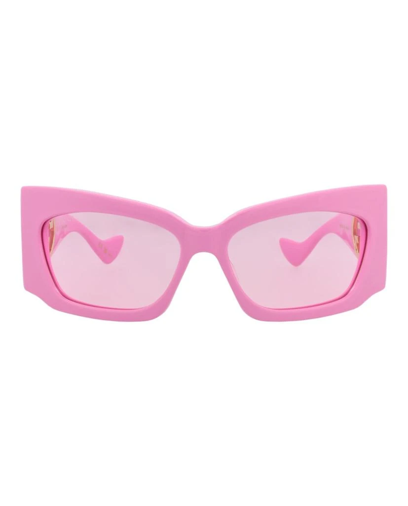 Gucci Shield-Frame Recycled Acetate Sunglasses - NWT New GUCCI ReAce sunglasses in recycled acetate: charm and  main image 4