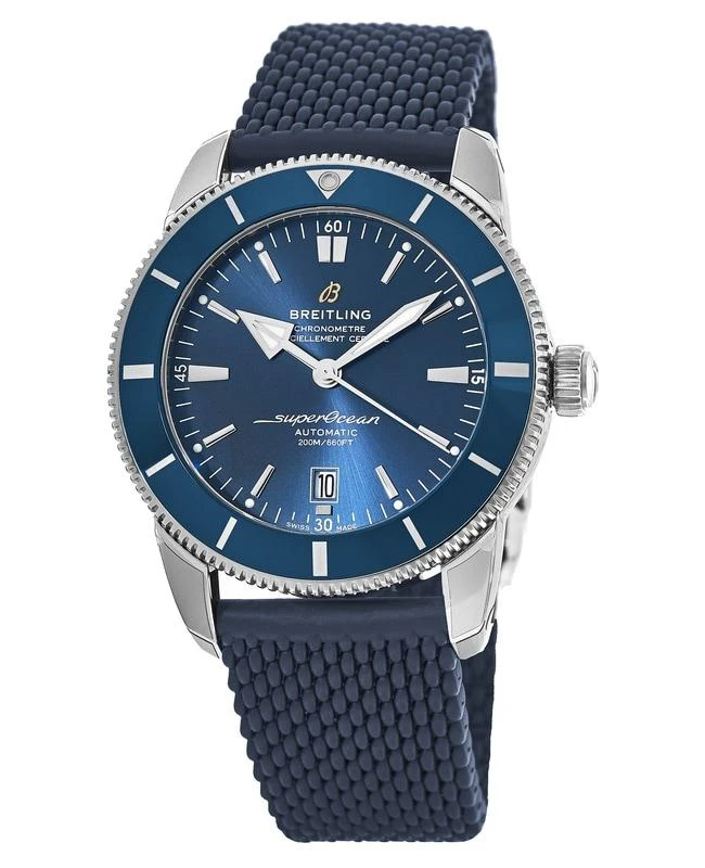 BREITLING Breitling Superocean Heritage Automatic 46 Blue Dial Ceramic Bezel Rubber Strap Men's Watch AB2020161C1S1 1