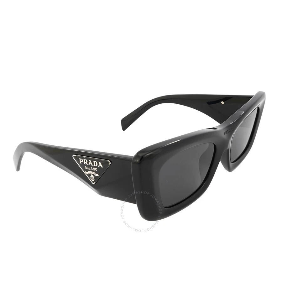 Prada Open Box - Prada Dark Grey Cat Eye Ladies Sunglasses PR 13ZSF 1AB5S0 52 2