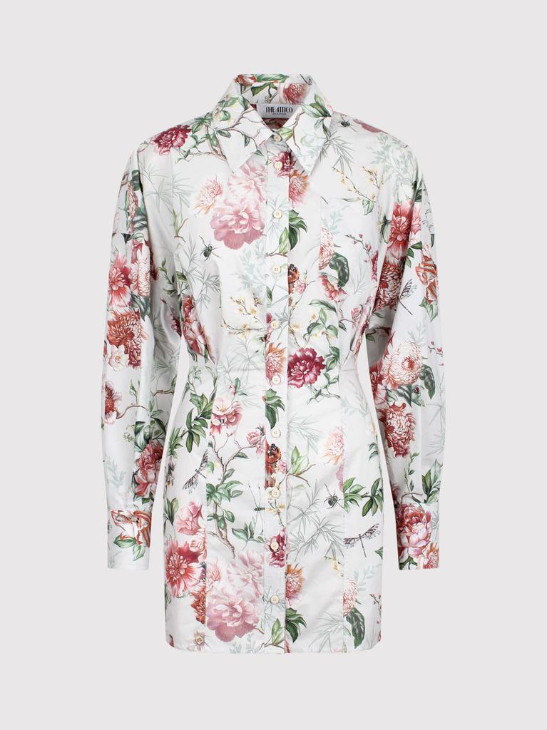 The Attico Flowered Dress Shirt