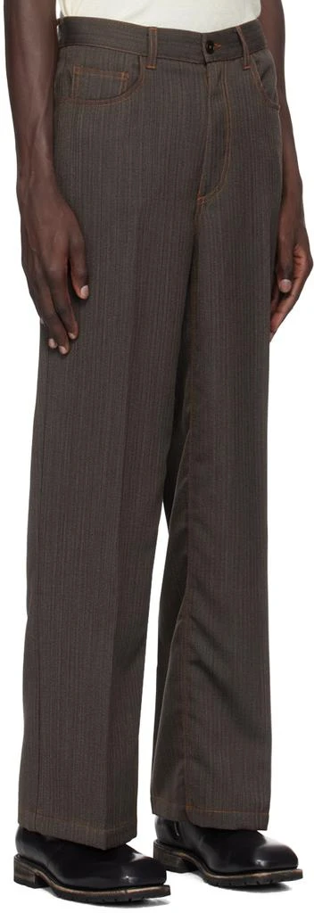 CMMN SWDN Gray Jackson Wide Straight-Leg Trousers 2