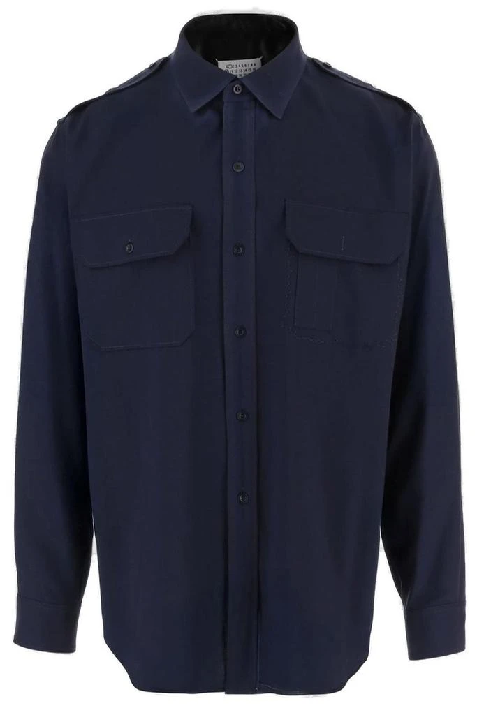 MAISON MARGIELA Maison Margiela Long-Sleeved Shirt from Cettire