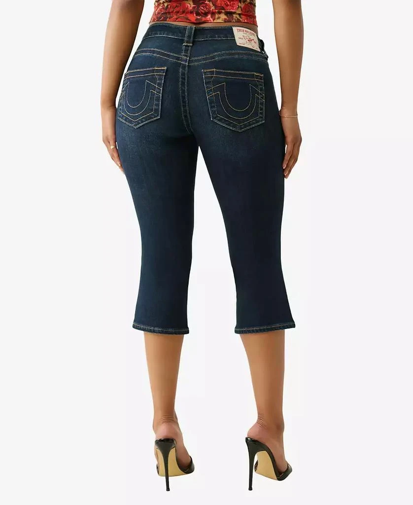 True Religion Women's Low Rise Capri Jeans 2