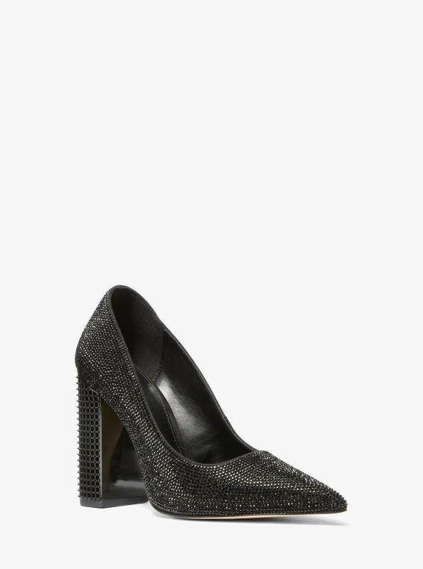 Michael Kors Maxine Crystal Embellished Pump 1