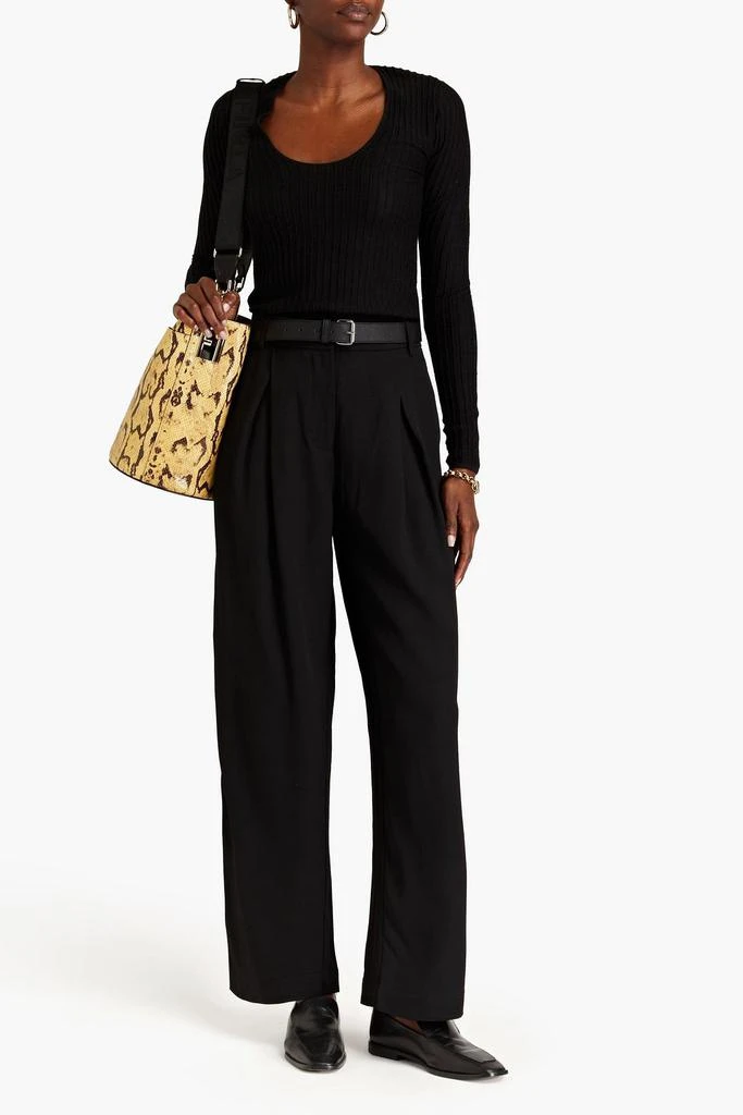 CO Twill wide-leg pants 2