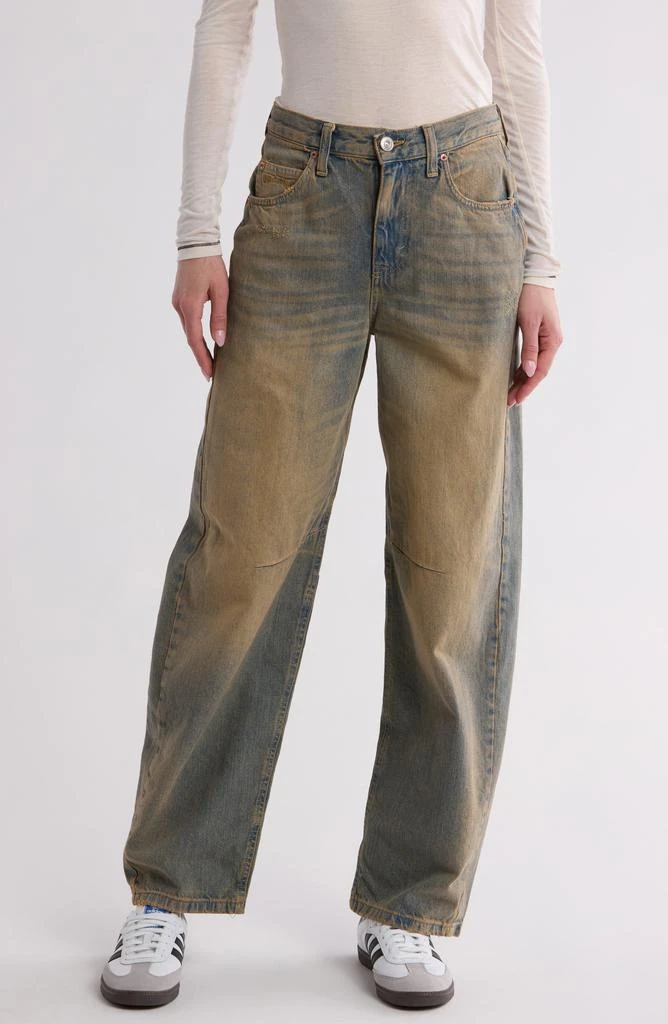 BDG Urban Outfitters Logan Tinted Wide Leg Jeans 1