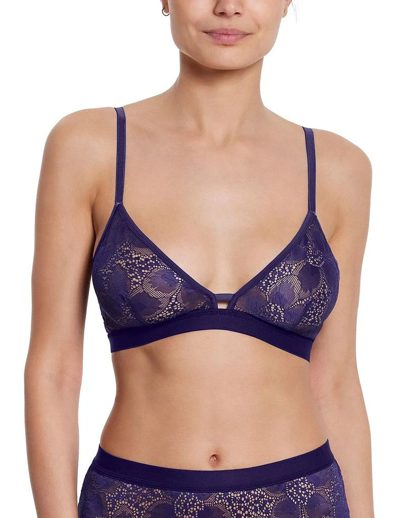 Hanky Panky Tropical Storm Floral Lace Bralette 1