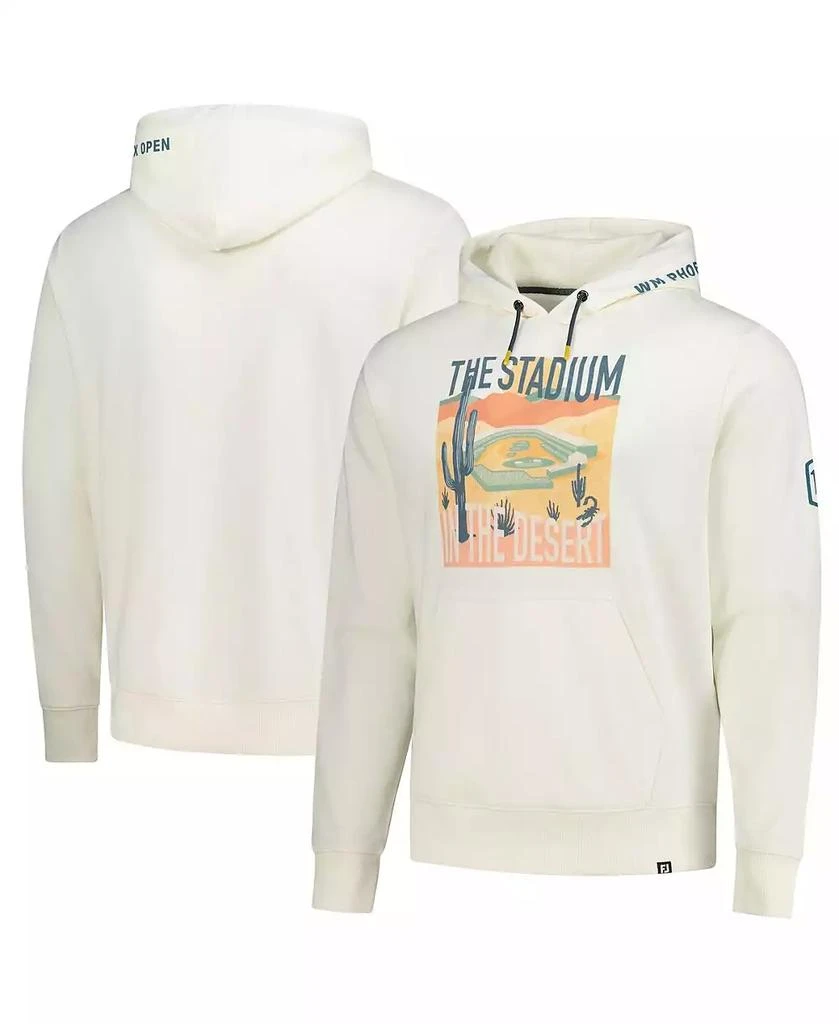 FootJoy Men
s Cream 2025 WM Phoenix Open Stadium Pullover Hoodie 1