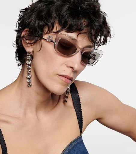 Dolce & Gabbana DG embellished cat-eye sunglasses 3