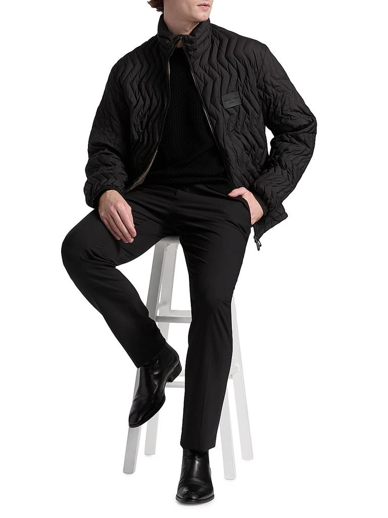 Emporio Armani Zig-Zag Padded Down Jacket 2