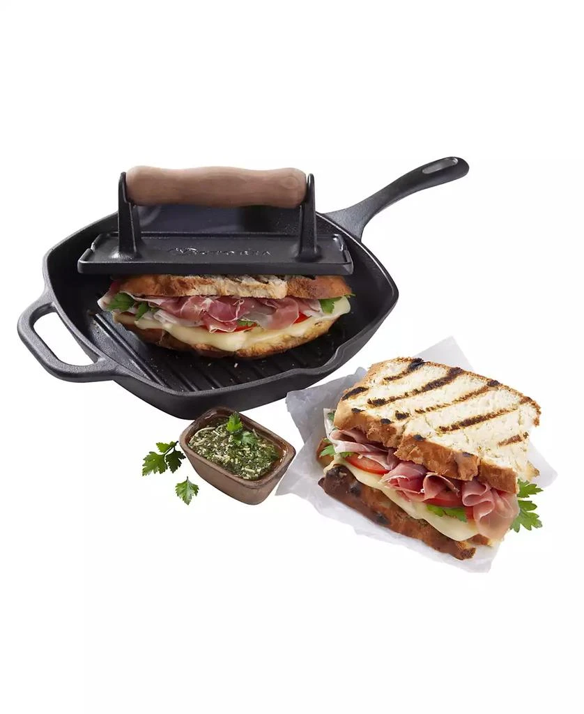 Victoria Cast Iron Bacon Press 5
