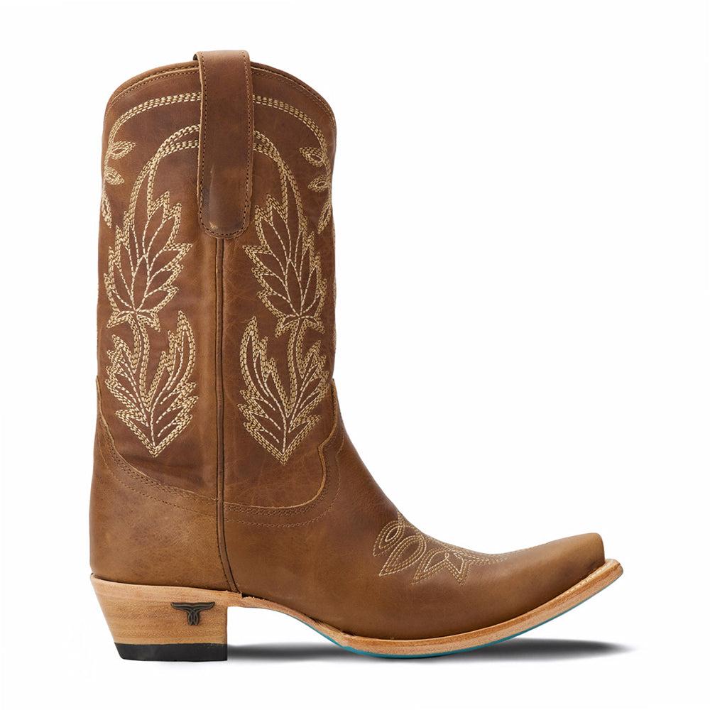 LANE Sandaga Embroidered Snip Toe Cowboy Boots
