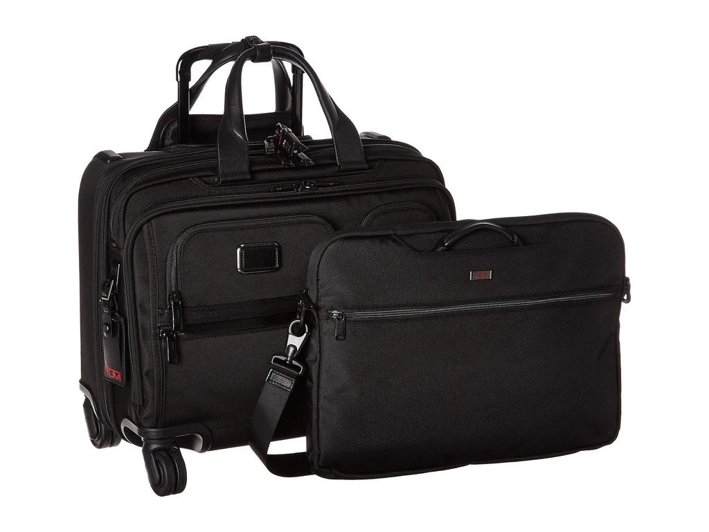 Tumi Alpha 3 Deluxe 4 Wheeled Laptop Case Brief 6