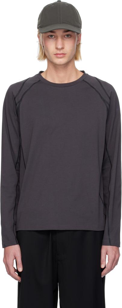Shop Black M TS 833 Long Sleeve T-shirt on Sale at