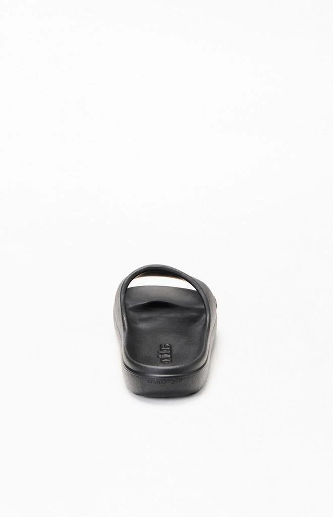 Adidas Black Adilette Lumia Slides 3