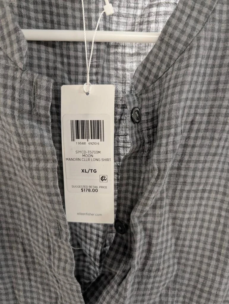 Eileen Fisher Eileen Fisher - EILEEN FISHER MANDRN CLLR LONG SHIRT 3