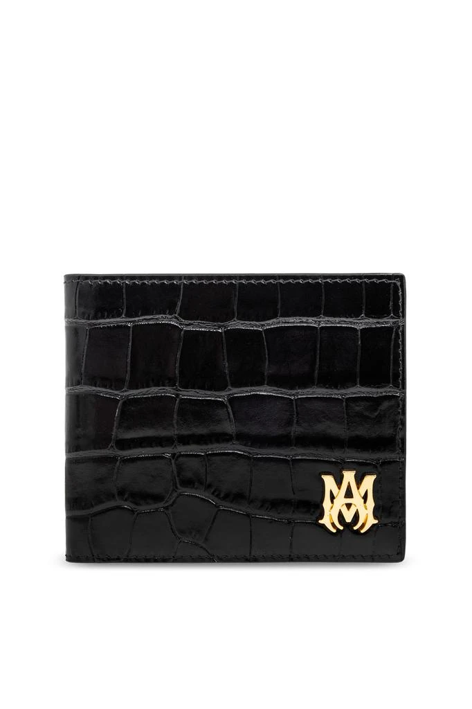 AMIRI Leather wallet with logo 1