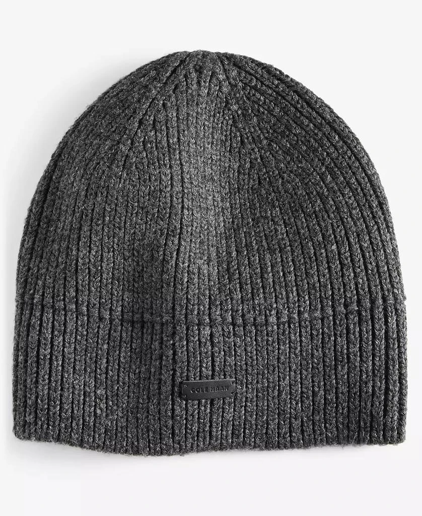 Cole Haan Men's No-Cuff Logo Beanie 1