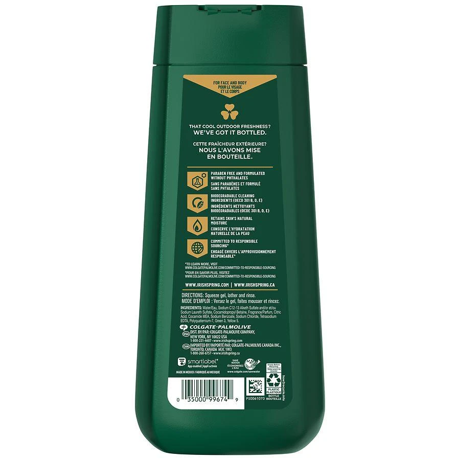 Irish Spring Body Wash for Men Original 6