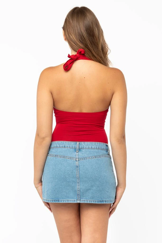 Los Angeles Apparel 8375 - Cotton Spandex Halter Top 6
