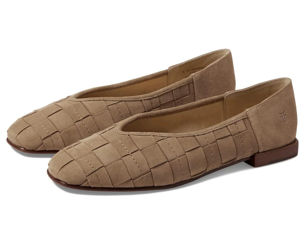 Frye Claire Woven Flat 1