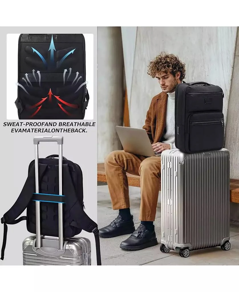 Urbanmax 15.6 Inch Lightweight Laptop Backpack - Water-Resistant Unisex Bag for Daily Commute & Travel 5