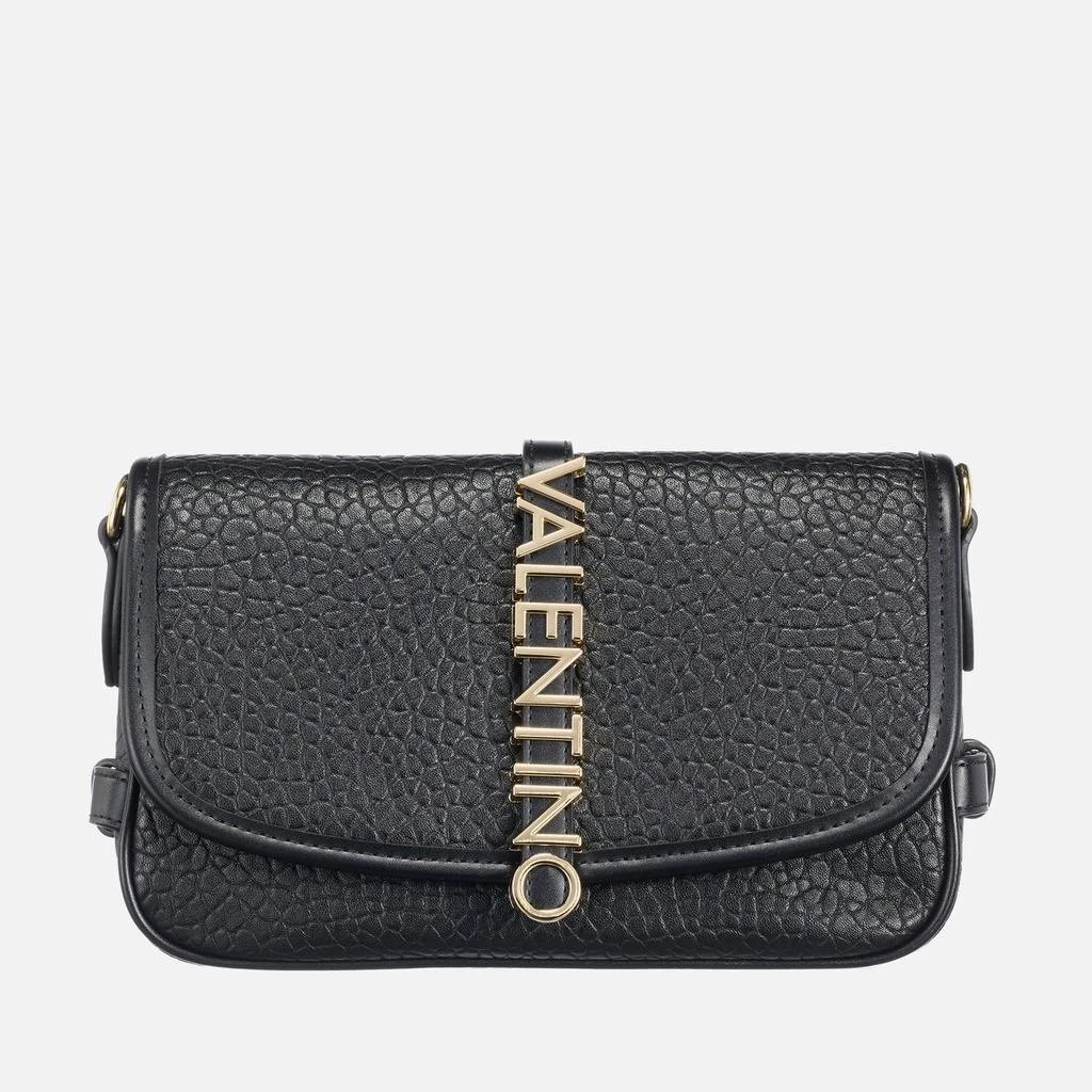 Valentino Valentino Zeno Faux Leather Croc-Effect Flap Bag 1