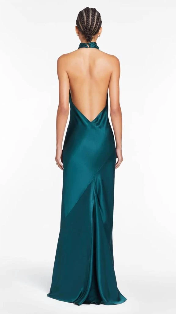 Amanda Uprichard Amanda Uprichard - Rainier Cowl Halter Gown 3