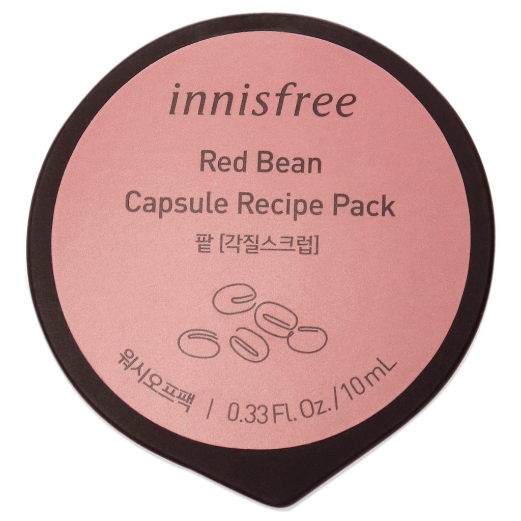 Innisfree Capsule Recipe Pack Mask - Red Bean by  for Unisex - 0.33 oz Mask