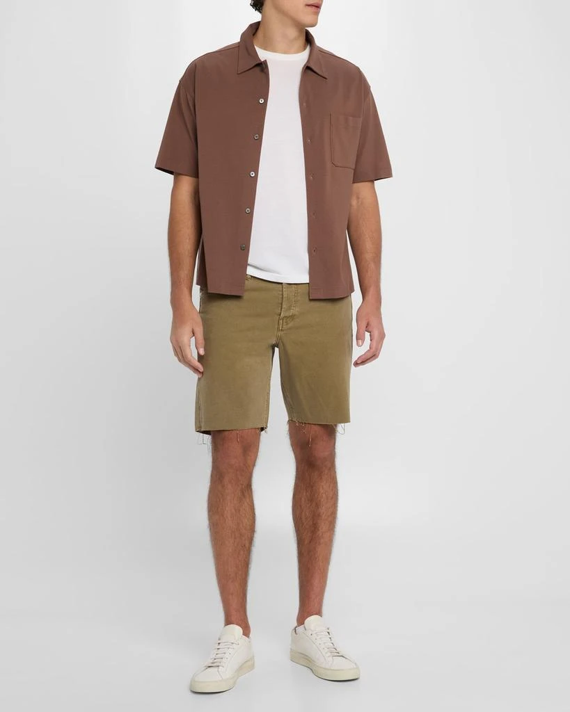 FRAME Men's Relaxed Raw Hem Shorts 2