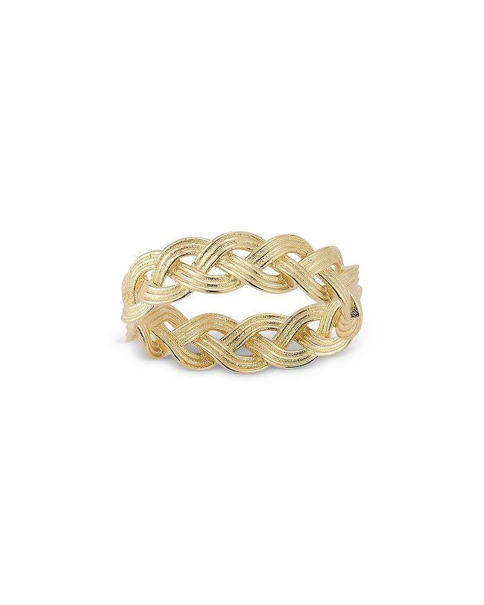 Bloomingdale's Fine Collection Groovy Braided Band in 14K Yellow Gold