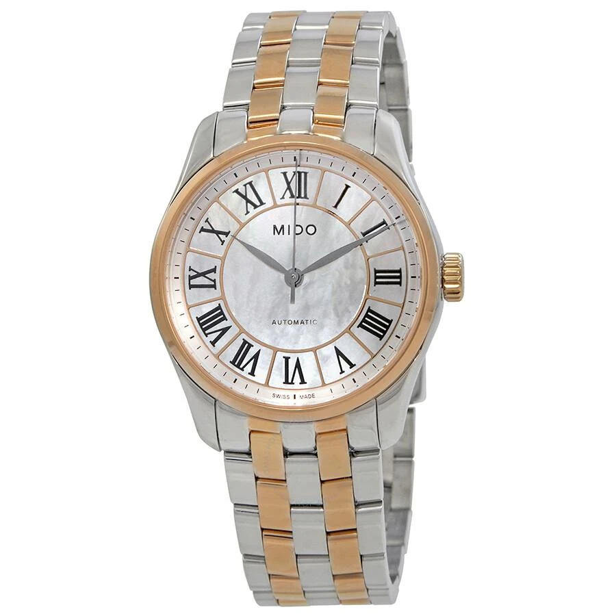 MIDO Belluna II Mother of Pearl Dial Ladies Watch M024.207.22.110.00