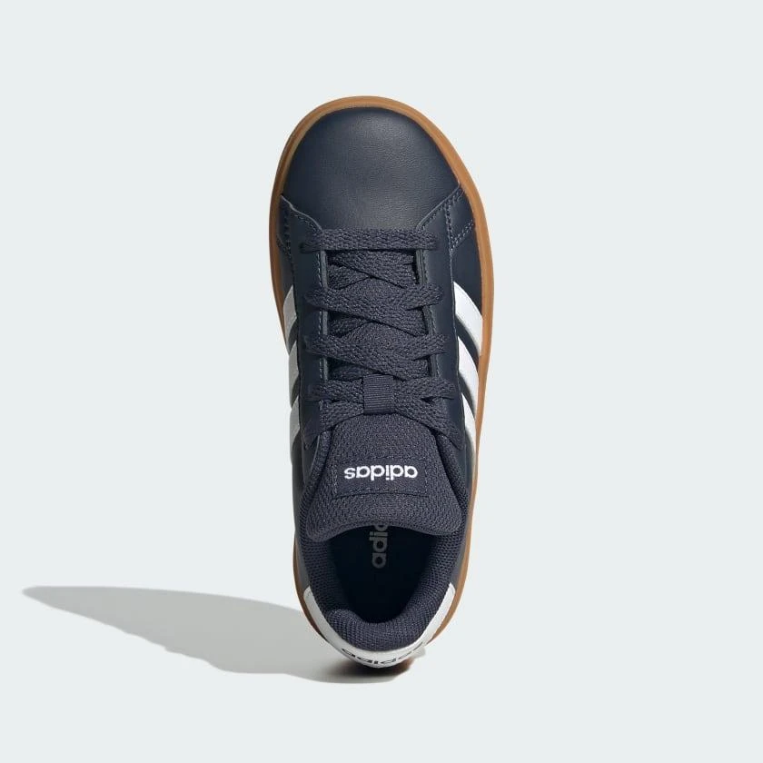 Adidas Kids'  Grand Court Lifestyle Tennis Lace-Up Shoes