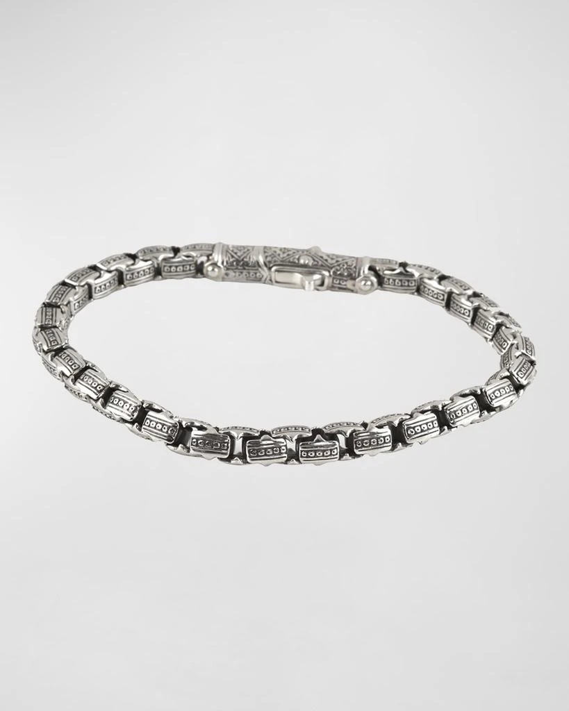 Konstantino Men's Small Link Sterling Silver Bracelet 1