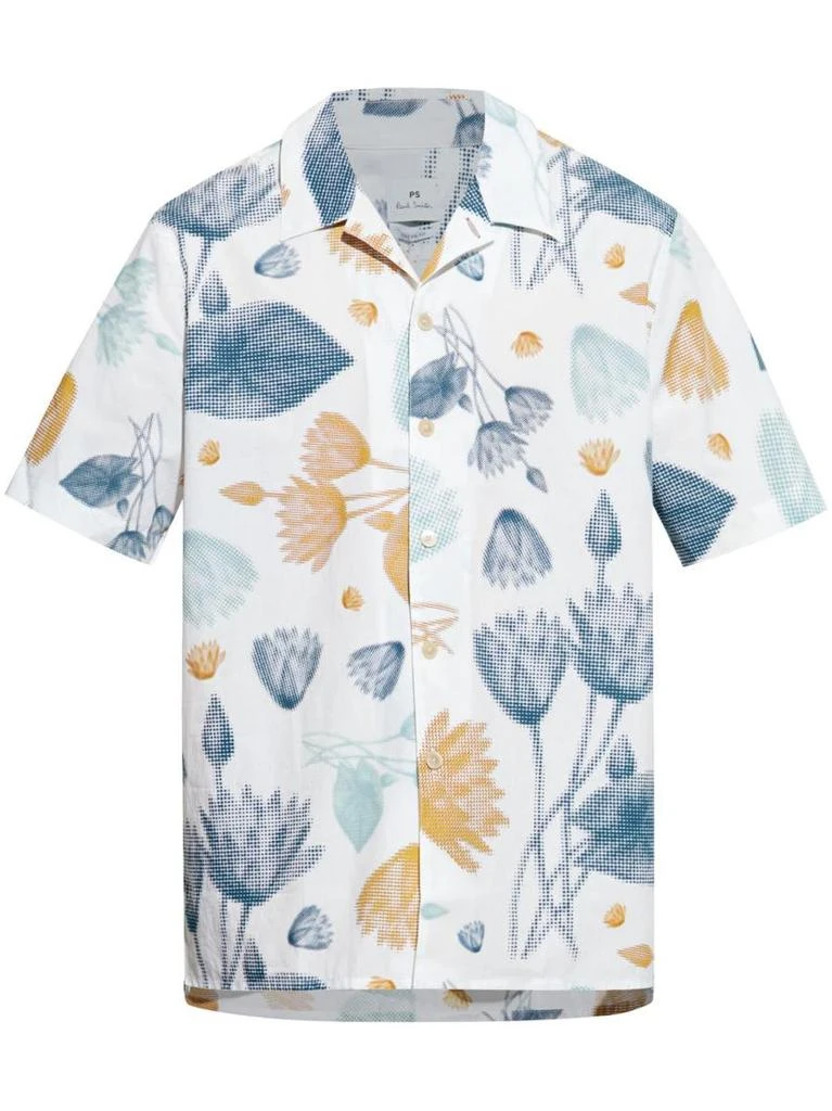Paul Smith Ps Paul Smith Printed Cotton Shirt 1