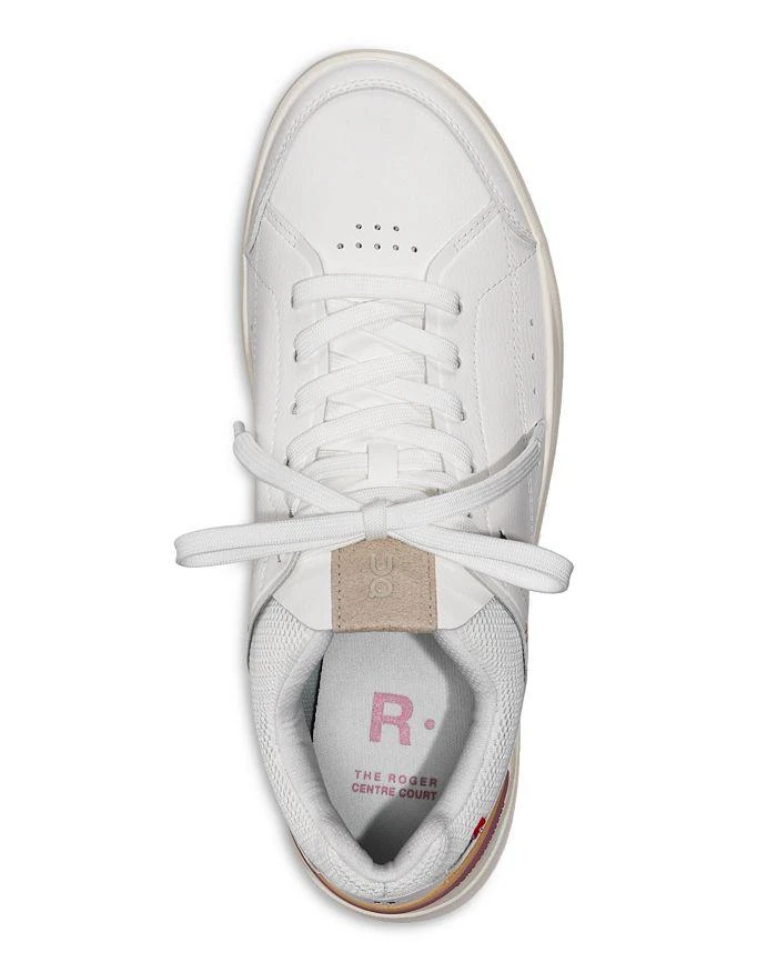 On Women's The Roger Centre Court Low Top Sneakers 4