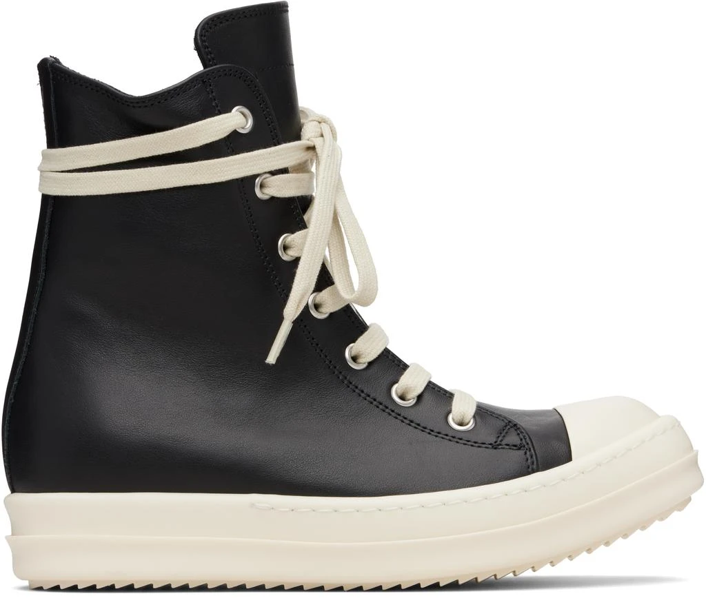Rick Owens Black Concordians Sneakers 1