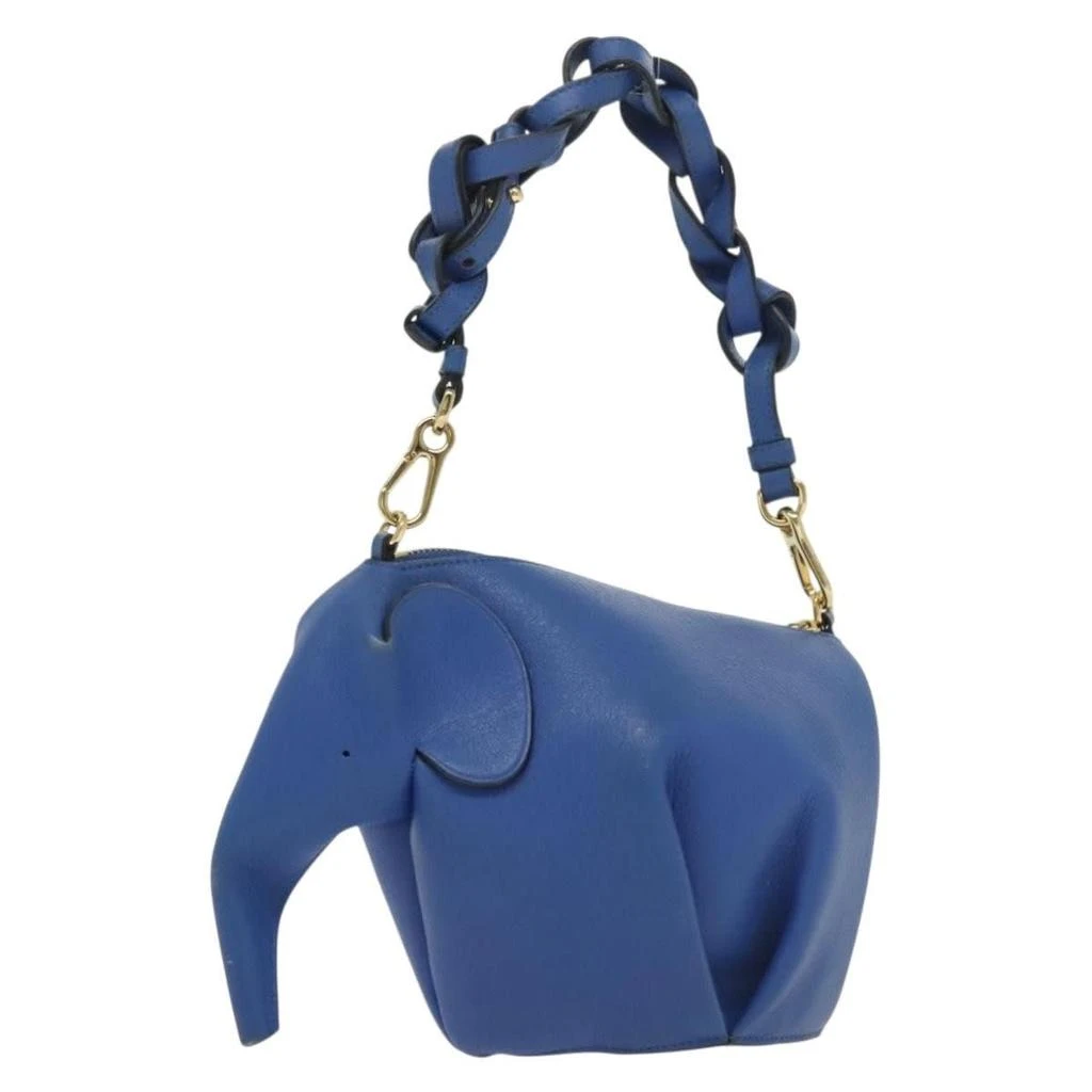 Loewe Elephant Bag Leather Leather Bag (Pre-Owned)